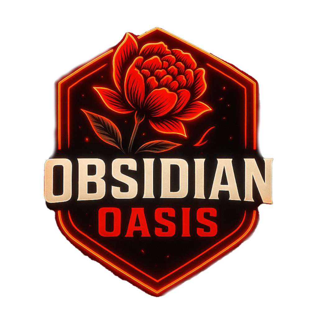 Obsidian Oasis logo